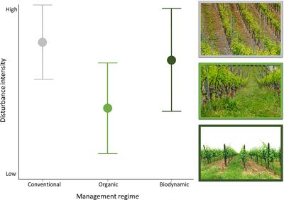 Varying Responses of Invertebrates to Biodynamic, Organic and Conventional Viticulture